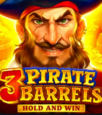 3 Pirate Barrels